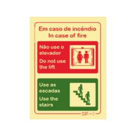 Sinal Em Caso de Incêndio...
