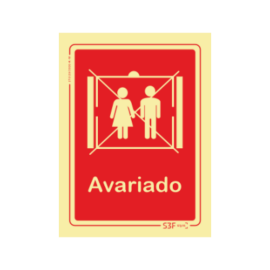 Sinal Elevador Avariado