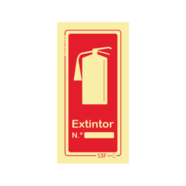 Sinal de Extintor Nº...