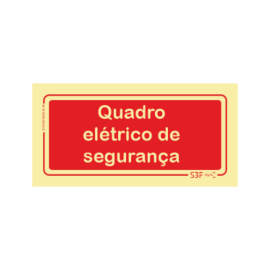 Sinal de Quadro Elétrico de...