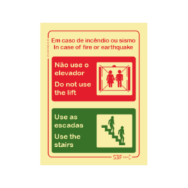 Sinal Em Caso de Incêndio...