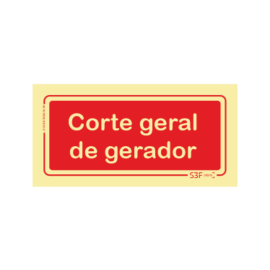 Sinal de Corte Geral de...