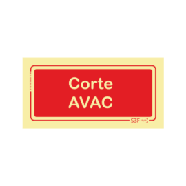 Sinal de Corte AVAC...