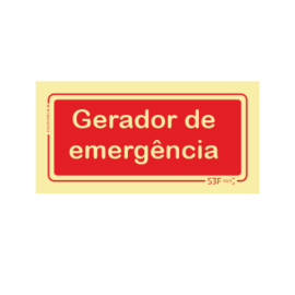 Sinal de Gerador de Emergência