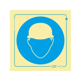 Sinal Obrigação - Capacete...