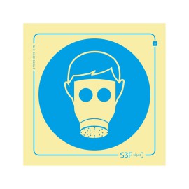 Sinal Obrigação - Máscara...