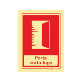 Sinal - Porta Corta-Fogo