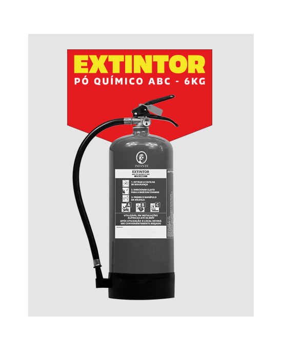Autocolante Vinil - Identificação de Extintor - 40x30cm