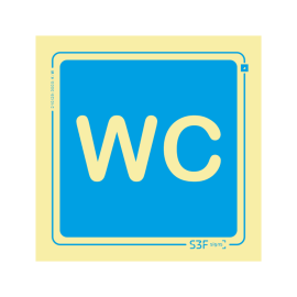 Sinal de Informação de WC