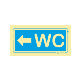 Sinal de Informação de WC à...