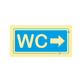 Sinal de Informação de WC à...