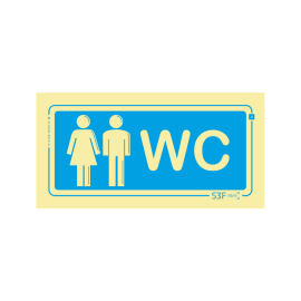Sinal de Informação de WC...