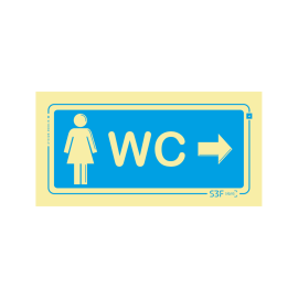 Sinal de Informação de WC...