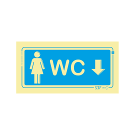 Sinal de Informação de WC...