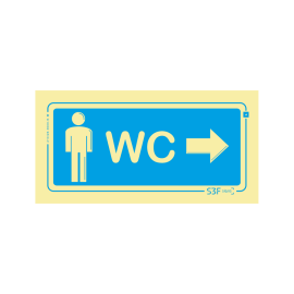 Sinal de Informação de WC...