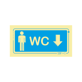 Sinal de Informação de WC...