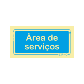 Sinal de Informação de Área...