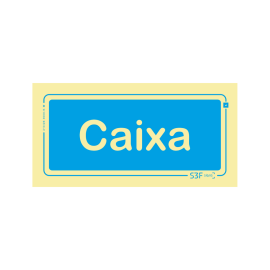 Sinal de Informação de Caixa