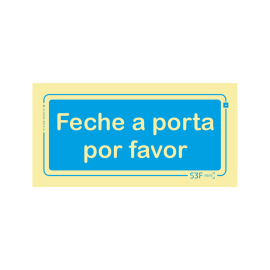 Sinal de Informação - Feche...