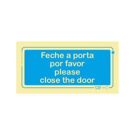 Sinal de Informação - Feche...