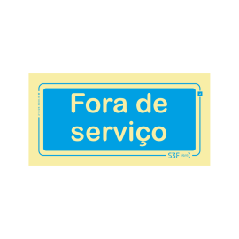 Sinal de Informação - Fora...