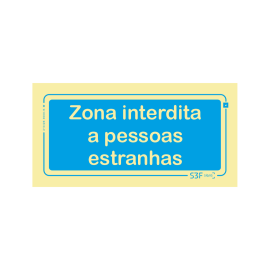 Sinal de Informação de Zona...
