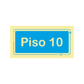 Sinal de Informação - Piso 10