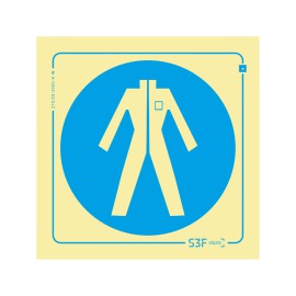 Sinal Obrigação - Roupa de...