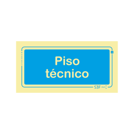 Sinal de Informação - Piso...