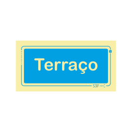 Sinal de Informação - Terraço