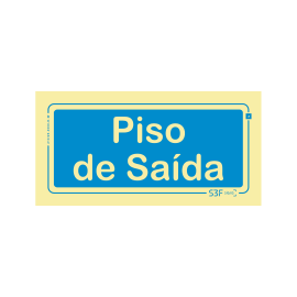 Sinal de Informação - Piso...
