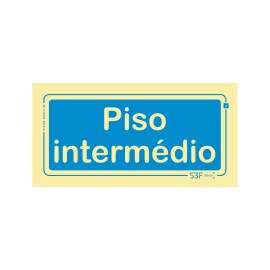 Sinal de Informação - Piso...