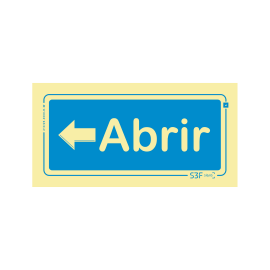Sinal de Informação - Abrir...