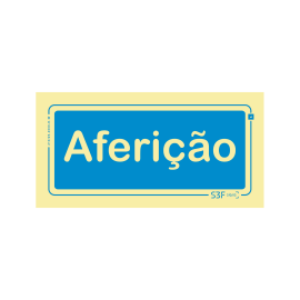 Sinal de Informação - Aferição