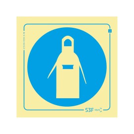 Sinal Obrigação - Avental...