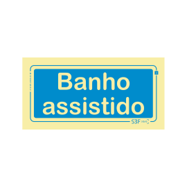 Sinal de Informação - Banho...
