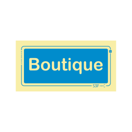 Sinal de Informação - Boutique