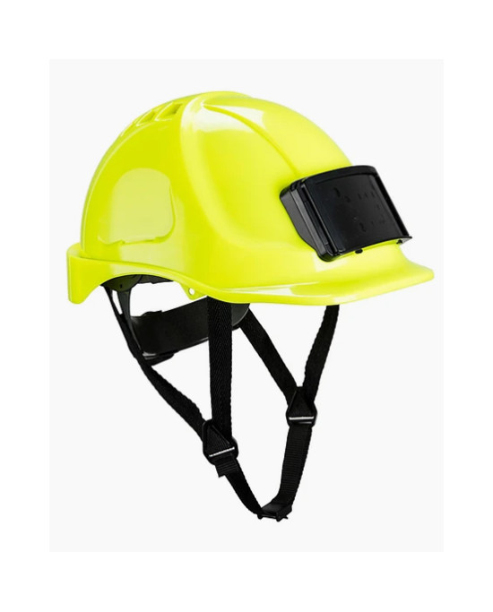 [PB55] Capacete de Trabalho c/ Suporte p/ Crachá