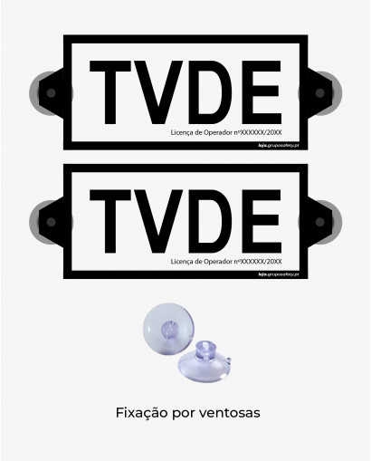 Dístico TVDE x2 (14.5 x...