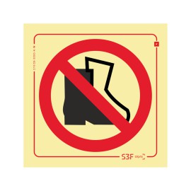 Sinal Proibição - Passar...