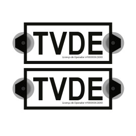 Dístico TVDE x2 (14.5 x...
