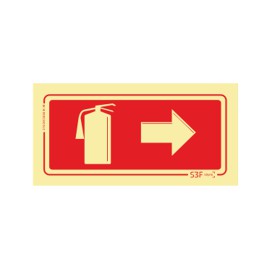 Sinal PVC Fotoluminescente...