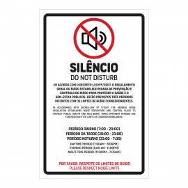Sinal de Silêncio  Limites...