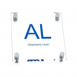 Placa de Alojamento Local