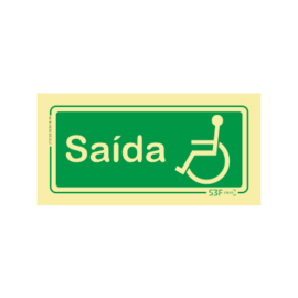 Sinal Emergência - Saída...