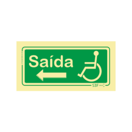 Sinal Emergência - Saída...