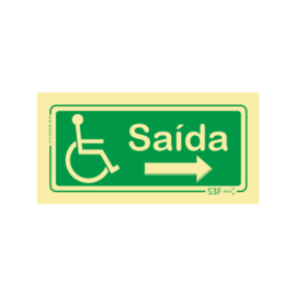 Sinal Emergência - Saída...