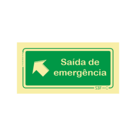 Sinal Emergência - Saída à...