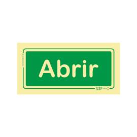 Sinal Emergência - Abrir