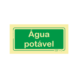 Sinal Emergência - Água...